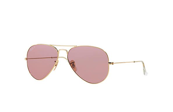 Ray Ban Classic Aviators In Gold And Dark Green Ray Ban Classic Aviators In Gold And Dark Green