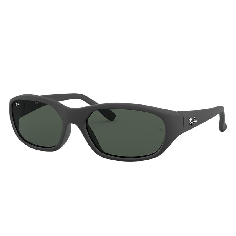 Ray Ban Daddy-o ii Homme Sunglasses Verres: Vert, Monture: Noir - RB2016 W2578 59-17