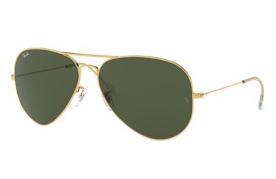 Ray-Ban RB3026 unisex 1 - AVIATOR LARGE METAL II Gold SUN