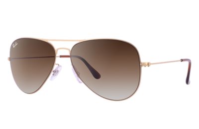 Ray-Ban RB3513 unisex 3 - AVIATOR FLAT METAL Gold SUN