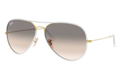 Ray-Ban 0RB3025JM - AVIATOR FULL COLOR White SUN