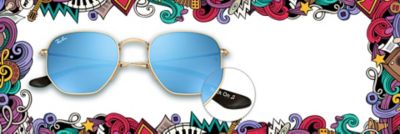 ray ban hexagonal remix