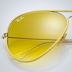 Ray-ban Full Color Aviator Sunglasses