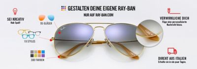 Angepasste und personalisierte Sonnenbrillen Remix Ray