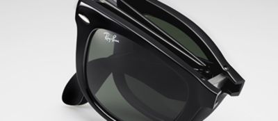 ray ban folding wayfarer by luxottica