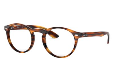 Ray Ban Prescription Glasses Rb52 Tortoise Acetate 0rx Ray Ban Usa