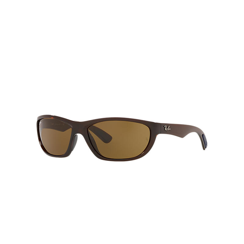 Ray Ban Sunglasses Male Rb4188 - Brown Frame Brown Lenses 63-17