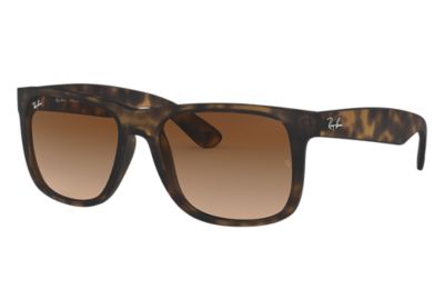 ray ban justin polarized brown