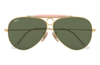 ray ban green glasses