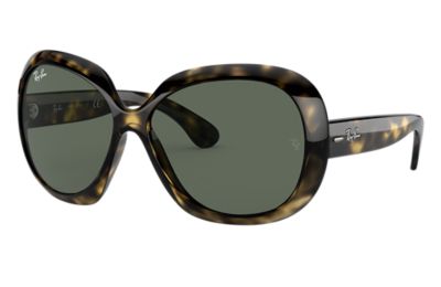 Ray-Ban Jackie Ohh Ii RB4098 Tortoise - Nylon - Green Lenses ...