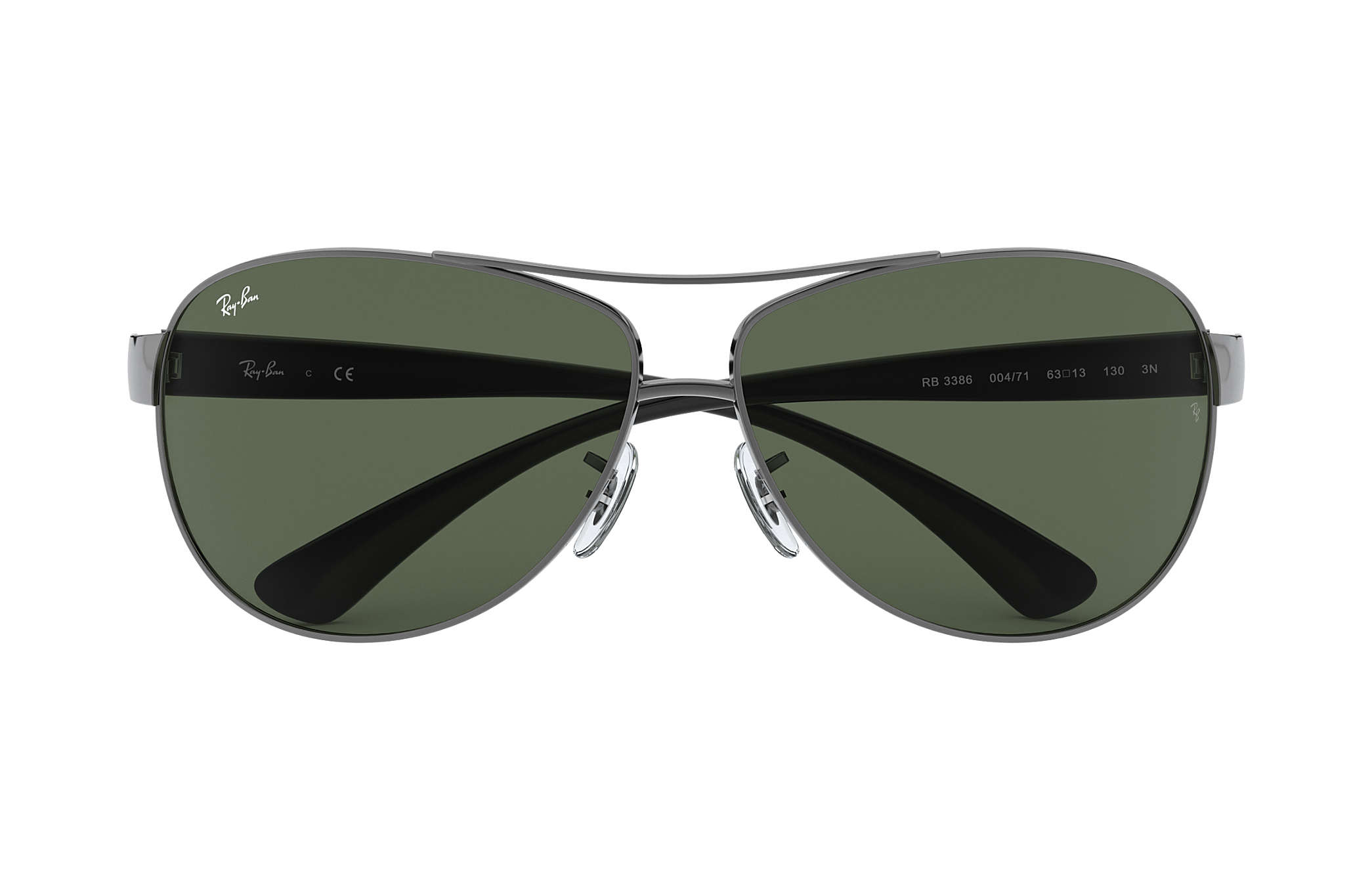 ray ban sonnenbrille aviator gunmetal rb3386 ray ban sonnenbrille aviator gunmetal rb3386