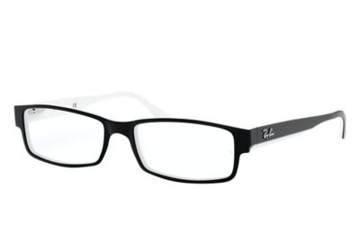 ray ban rx5114 black and white