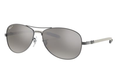 ray ban carbon fiber aviator polarized