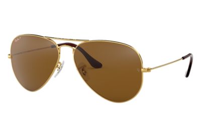 Ray-Ban Aviator Classic RB3025 Gold - Metal - Green Polarized Lenses -  0RB3025001/5858 | Ray-Ban® USA