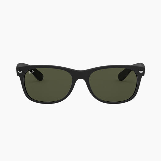 Ray-Ban NEW WAYFARER CLASSIC Black with Green Classic G-15 lens