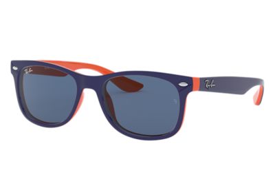 ray ban blue lenses