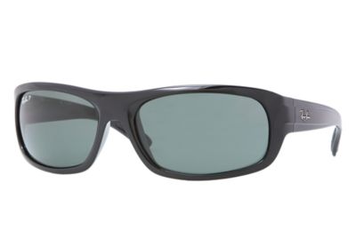 Rayban Ray Ban Rb4166 Unisex Sunglasses Lenses Groen Polarized Frame Zwart 60158 63 18 rayban kopen in de aanbieding