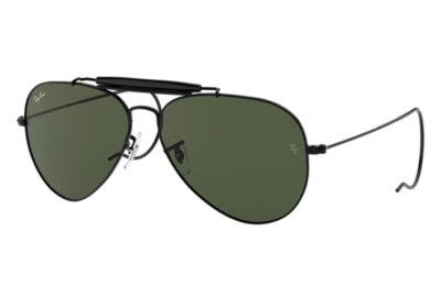 all black ray ban aviators