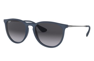 Ray-Ban Erika Color Mix RB4171 Blue - Nylon - Grey Lenses ...