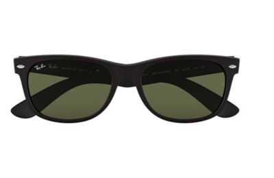 black matte ray ban wayfarer