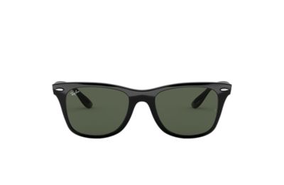 RayBan Original Wayfarer Classic RB2140 Black Acetate Green Lenses