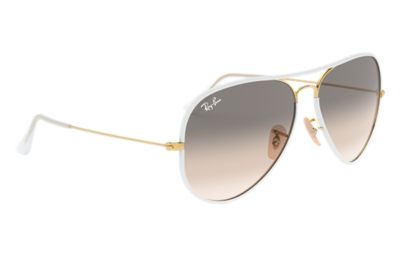 ray ban aviator blanche