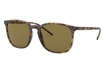 Rayban Ray Ban Rb4387 Unisex Sunglasses Lenses Bruin Frame Tortoise 71073 56 18 rayban kopen in de aanbieding