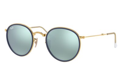 ray ban gold