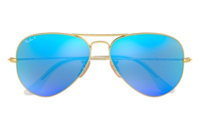 blue aviator sunglasses ray ban