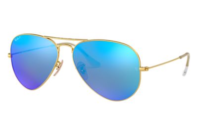 ray ban aviator miroir