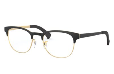 ray ban eyeglasses gold frame