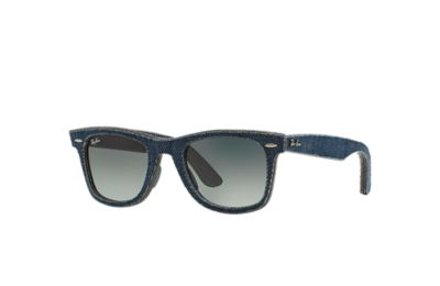 Ray Ban Original Wayfarer Denim Rb2140 Blue Denim Azetat