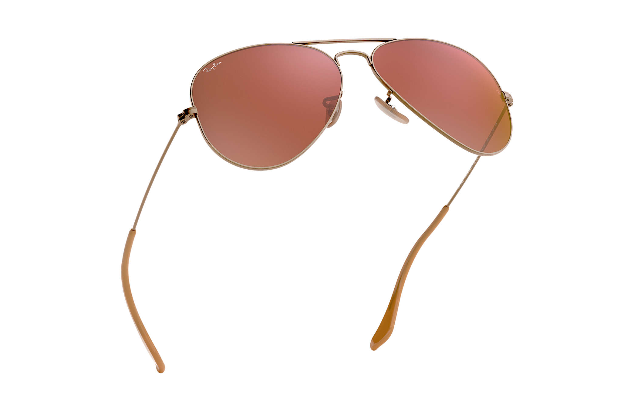 Ray Ban Aviator Flash Lenses Rb3025 Bronze Copper Metal Red Lenses 0rb 2k58 Ray Ban Norway