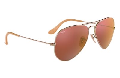 Ray Ban Aviator Flash Lenses Rb3025 Bronze Copper Metal Red Lenses 0rb 2k58 Ray Ban Norway