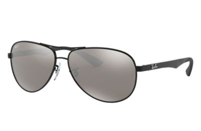 all black ray ban aviators