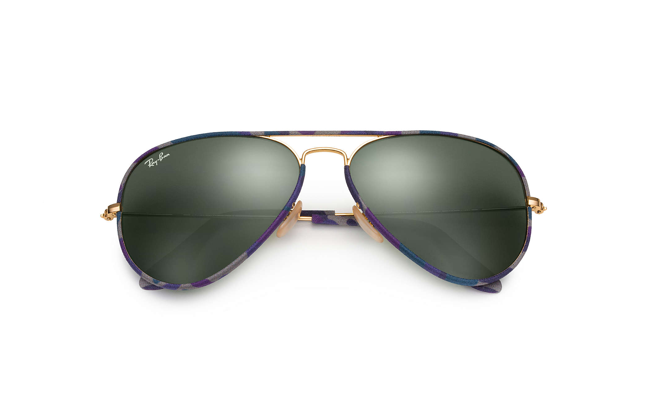 lentes ray ban aviador full color azul lentes ray ban aviador full color azul
