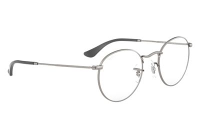 ray ban gold round eyeglasses