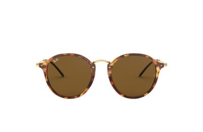 Ray Ban Round Metal Rb3447 Gold Metal Green Lenses 0rb344700150 Ray Ban Usa