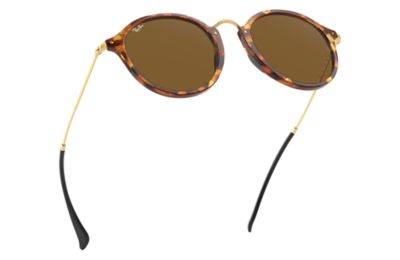 ray ban round fleck rb2447