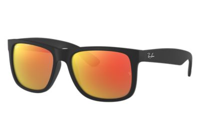 ray ban wayfarer orange mirror