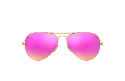 Ray-Ban  sunglasses RB3025 UNISEX 056 aviator flash lenses gold 8053672460636