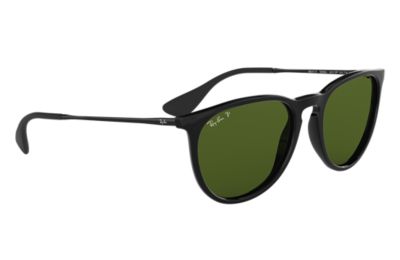 Ray Ban Erika Classic Rb4171 Black Nylon Green Polarized Lenses 0rb 2p54 Ray Ban Usa