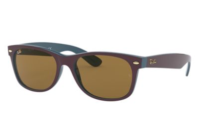 ray ban new wayfarer braun