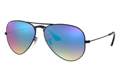 blue lense ray bans