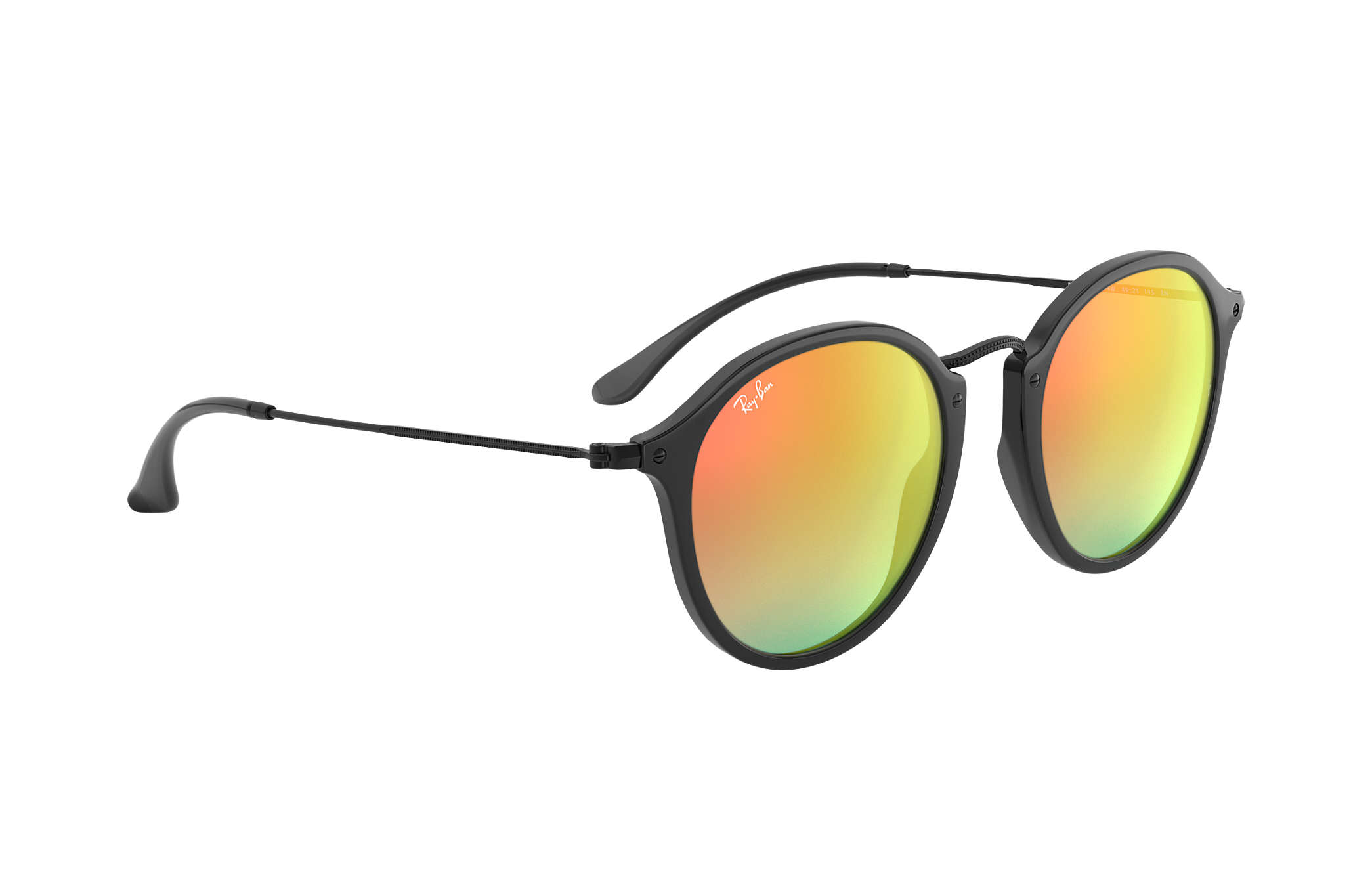 ray ban sonnenbrille round flash lenses kupfer ray ban sonnenbrille round flash lenses kupfer