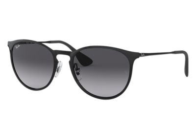 ray ban erika polarized grey gradient sunglasses