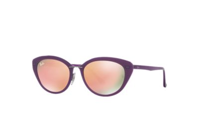 Rayban Ray Ban Rb4250 Unisex Sunglasses Lenses Roze Frame Violet 60342Y 52 18 rayban kopen in de aanbieding