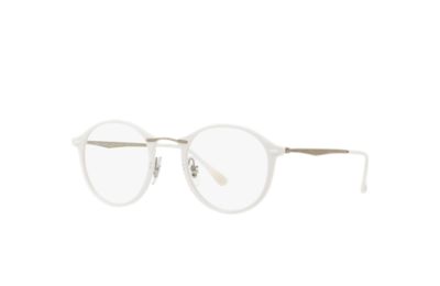 white prescription glasses