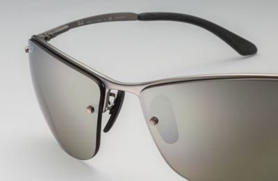 ray ban effet miroir
