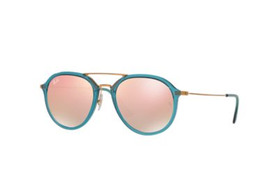 Rayban Ray Ban Rb4253 Unisex Sunglasses Lenses Roze Frame Brons Koper 62367Y 53 21 rayban kopen in de aanbieding